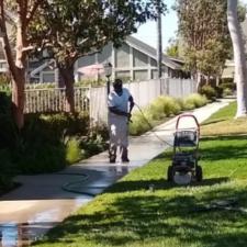 Rejuvenating-Sidewalk-Pressure-Washing-in-Huntington-Beach-CA 0